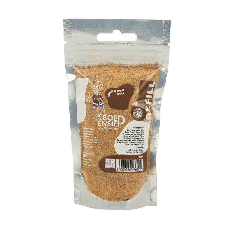 Beef & BBQ Spice Refill Pack (200ml)