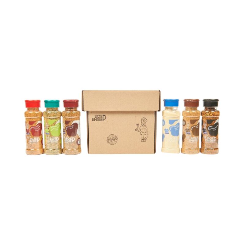 6 x 200ml spices Upright Gift Box