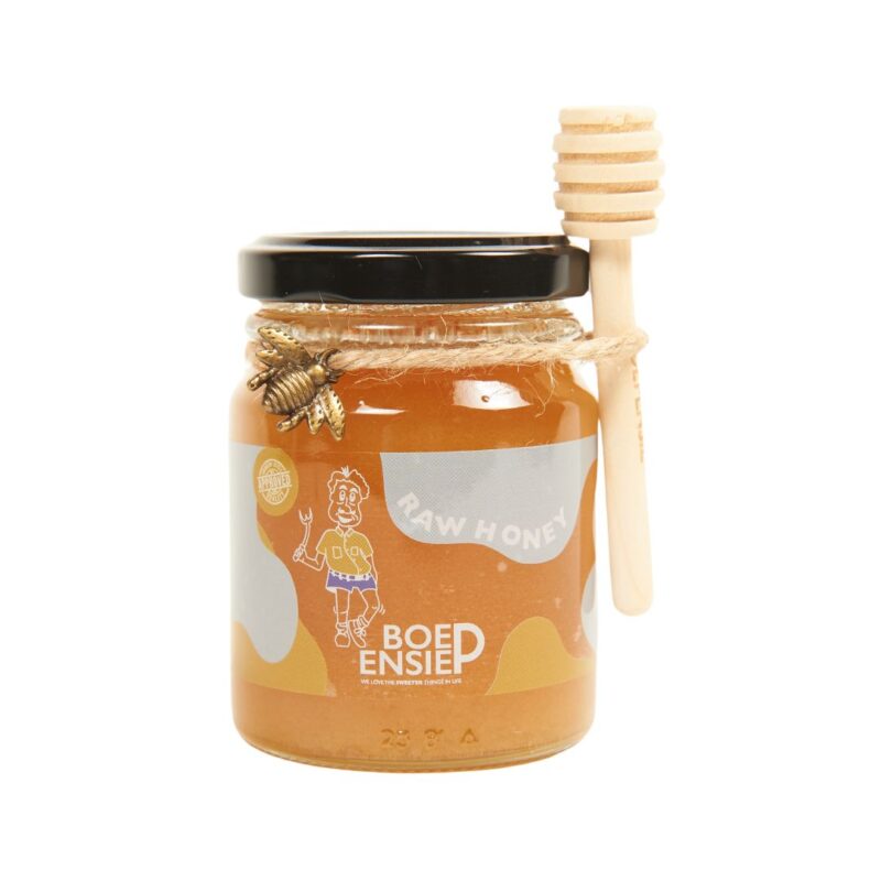 Boepensie Honey 125ml with spoon and little bee
