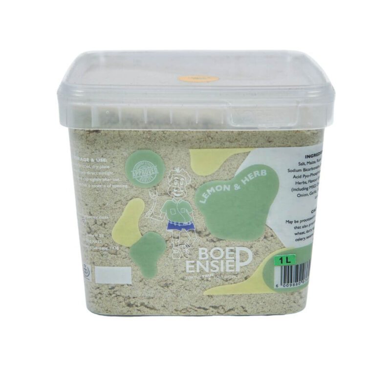 Lemon & Herb – 1L Plastic Bucket