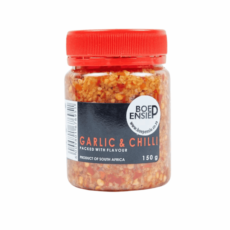 Crushed Garlic & Chilli 150g