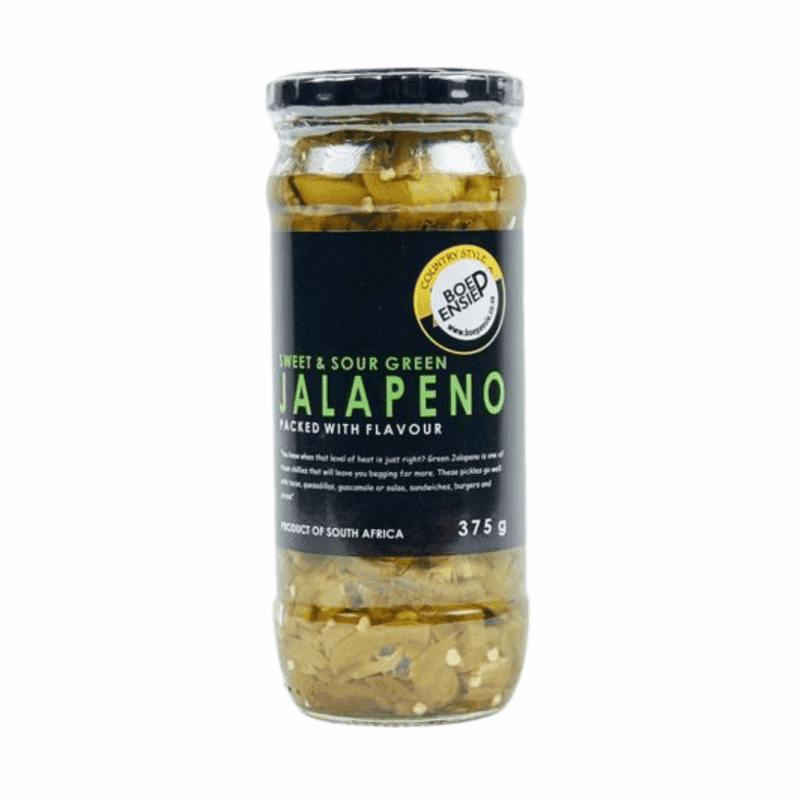 Sweet and Sour Green Jalapeno 375g